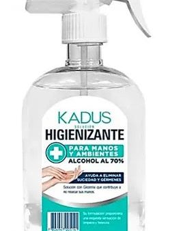 Alcohol  Desnaturalizado 70%  Ambientes y Manos  KADUS 500ml - (1u) on Sale